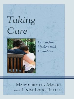 cover image of Taking Care